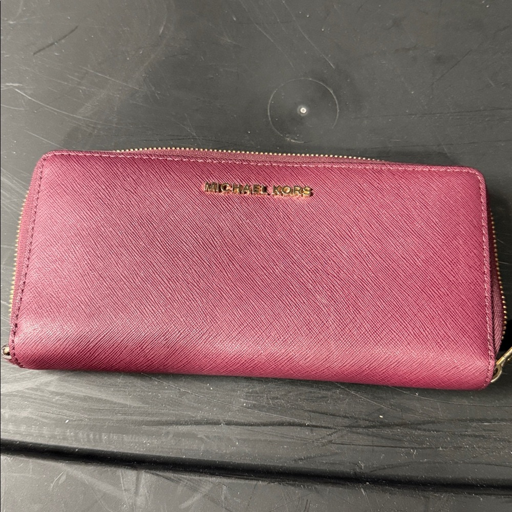 Michael Kors Burgundy Wallet
